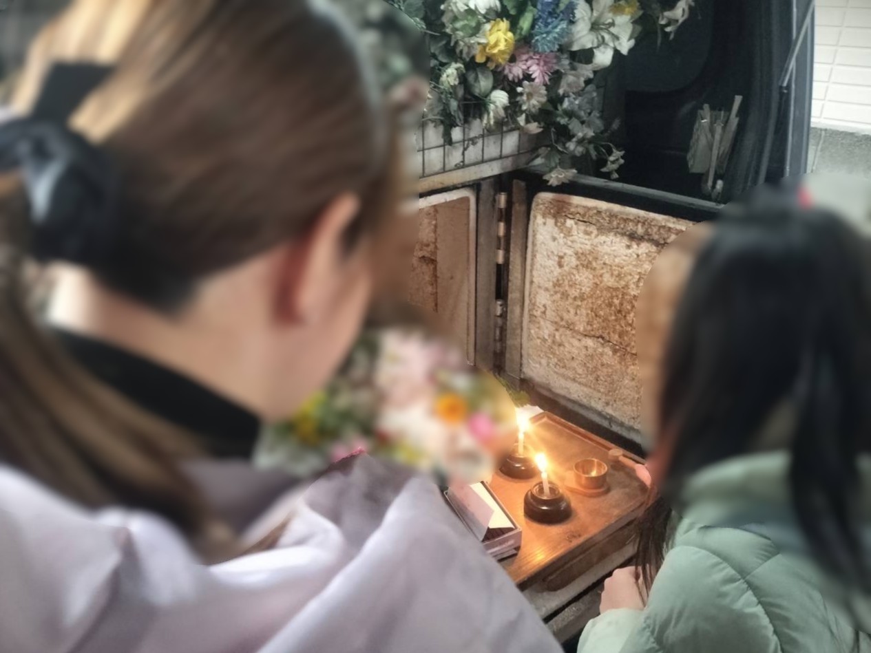 富山市で急逝されたチワワちゃんをご家族皆様でお見送りしました